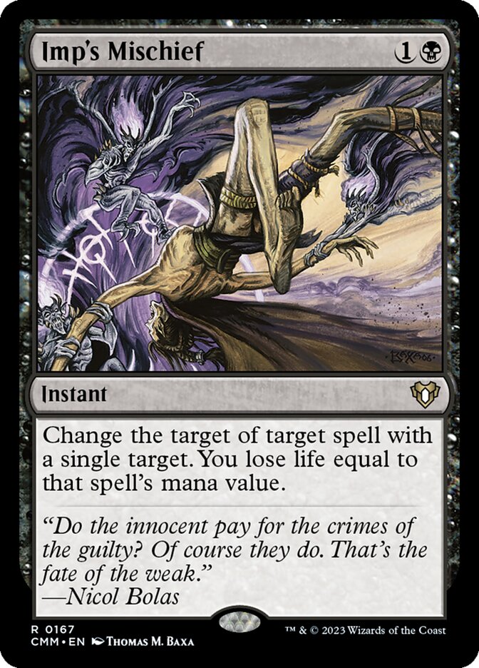 Malícia do Diabrete / Imp's Mischief - Magic: The Gathering - MoxLand