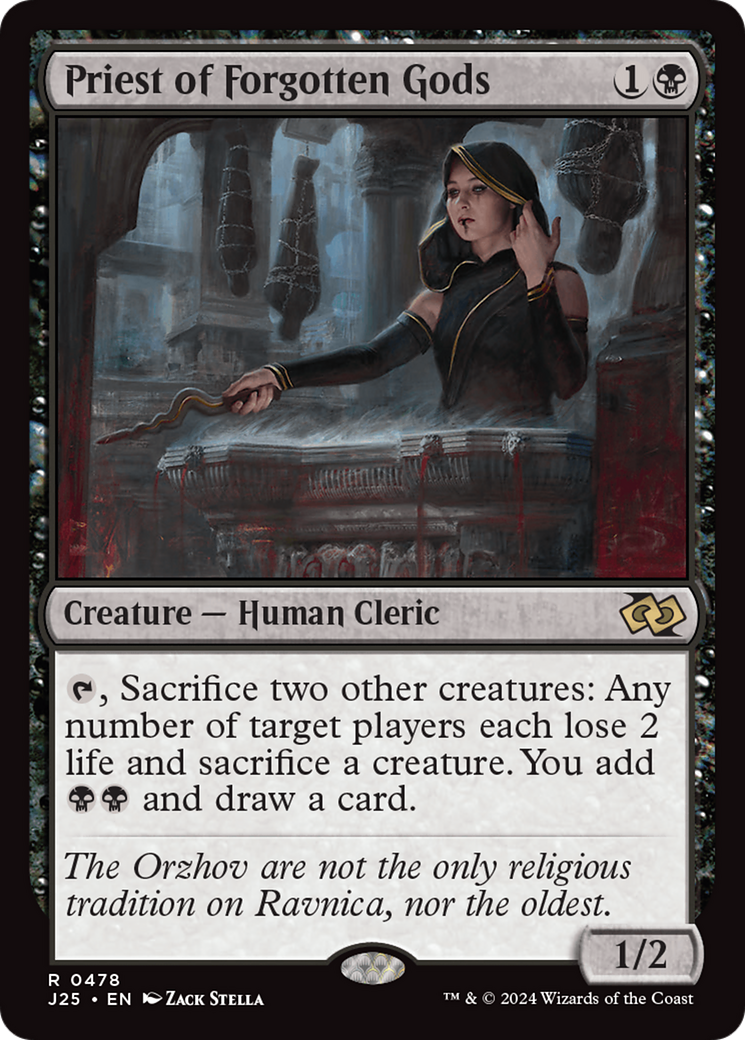 Sacerdotisa dos Deuses Esquecidos / Priest of Forgotten Gods - Magic: The Gathering - MoxLand