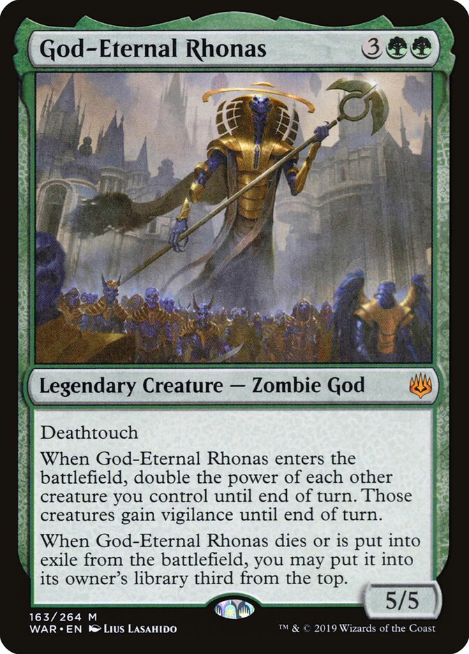 Eterno-deus Rhonas / God-Eternal Rhonas - Magic: The Gathering - MoxLand