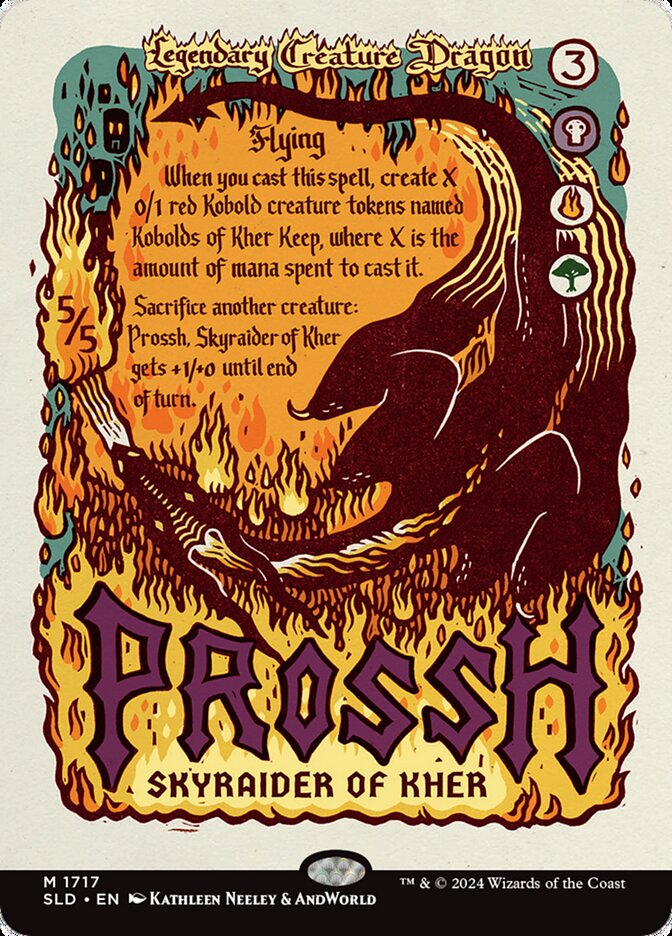 Prossh, Atacante Celeste de Kher / Prossh, Skyraider of Kher - Magic: The Gathering - MoxLand