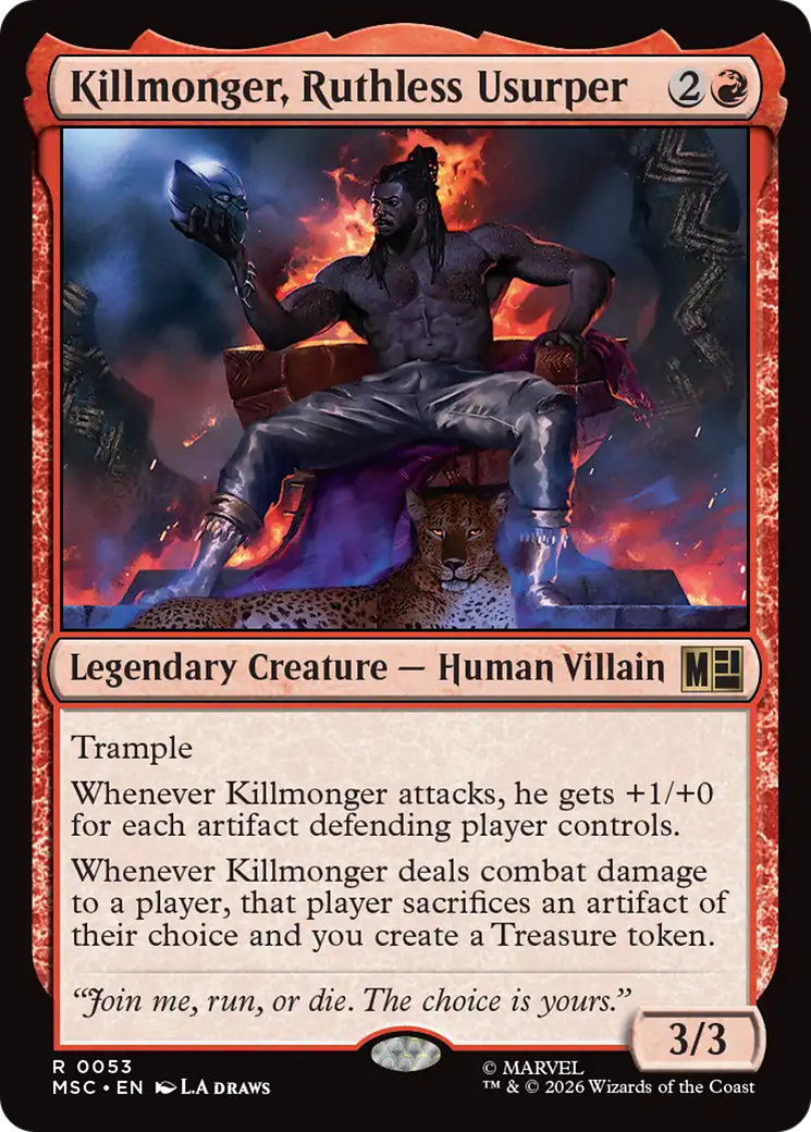 Killmonger, Ruthless Usurper - Magic: The Gathering - MoxLand