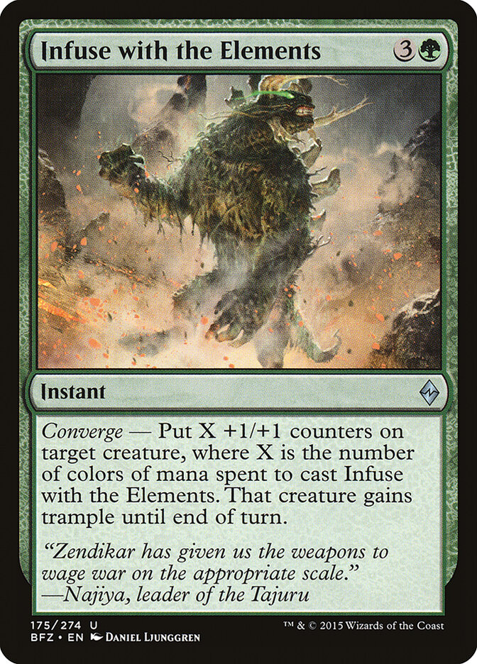 Infundir com os Elementos / Infuse with the Elements - Magic: The Gathering - MoxLand