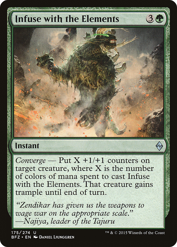 Infundir com os Elementos / Infuse with the Elements - Magic: The Gathering - MoxLand