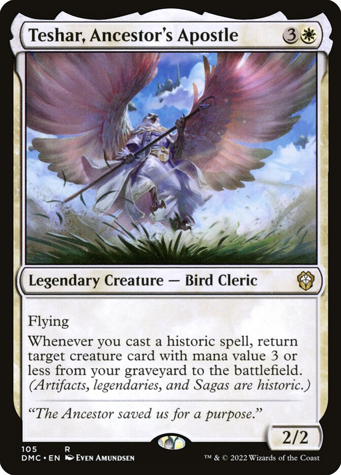 Teshar, Apóstolo da Ancestral / Teshar, Ancestor's Apostle - Magic: The Gathering - MoxLand