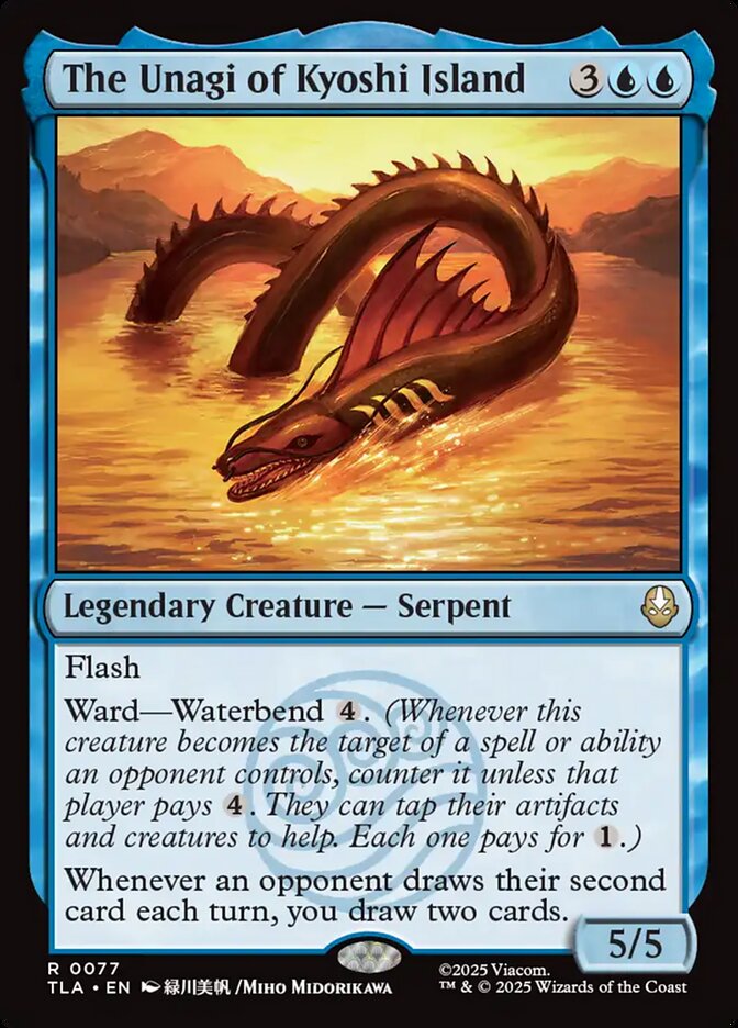 A Unagi da Ilha Kyoshi / The Unagi of Kyoshi Island - Magic: The Gathering - MoxLand