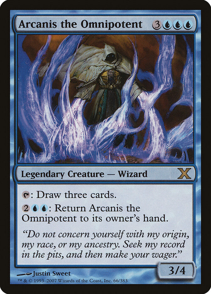 Arcanis, o Onipotente / Arcanis the Omnipotent - Magic: The Gathering - MoxLand