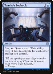Livro de Registros de Tamiyo / Tamiyo's Logbook - Magic: The Gathering - MoxLand