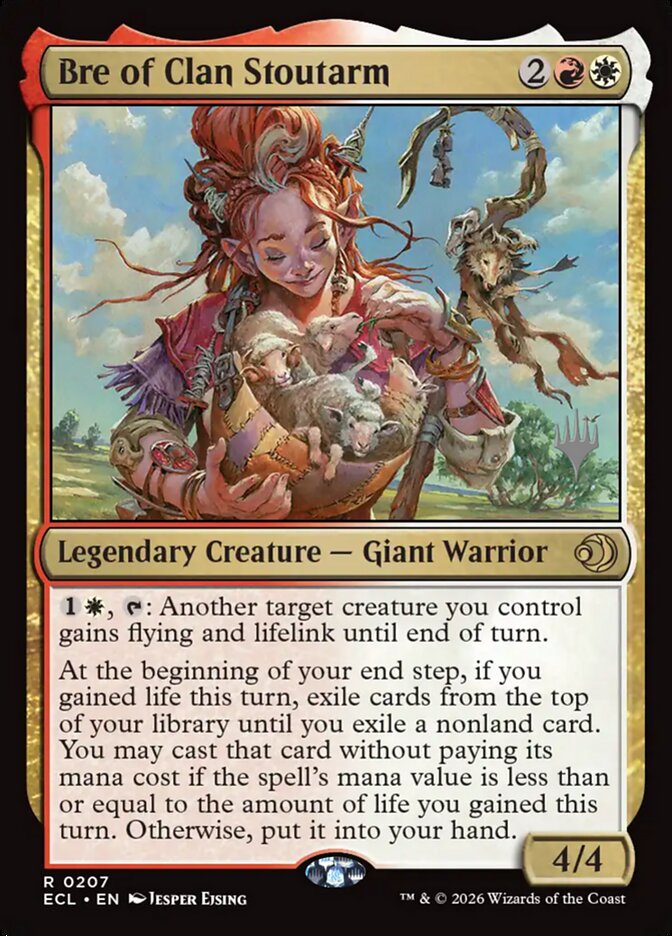 Bre of Clan Stoutarm - Magic: The Gathering - MoxLand