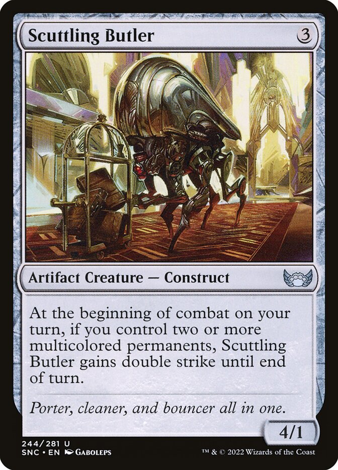 Mordomo dos Passos Rápidos / Scuttling Butler - Magic: The Gathering - MoxLand
