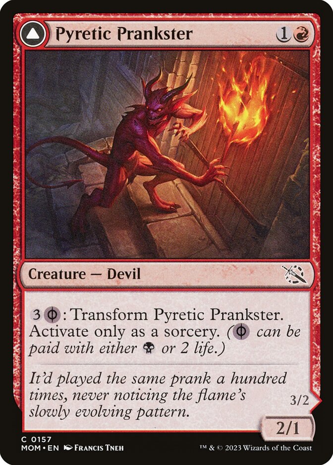 Traquinas Pirético / Pyretic Prankster - Magic: The Gathering - MoxLand