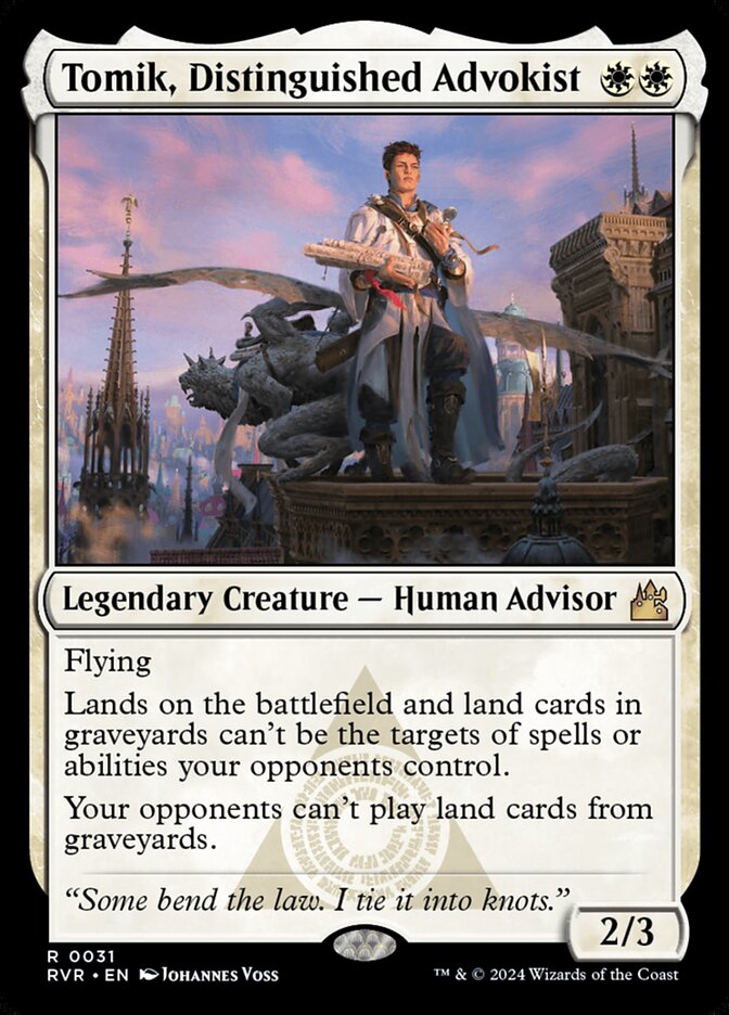 Tomik, Advoquista Distinto / Tomik, Distinguished Advokist - Magic: The Gathering - MoxLand