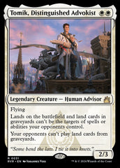 Tomik, Advoquista Distinto / Tomik, Distinguished Advokist - Magic: The Gathering - MoxLand