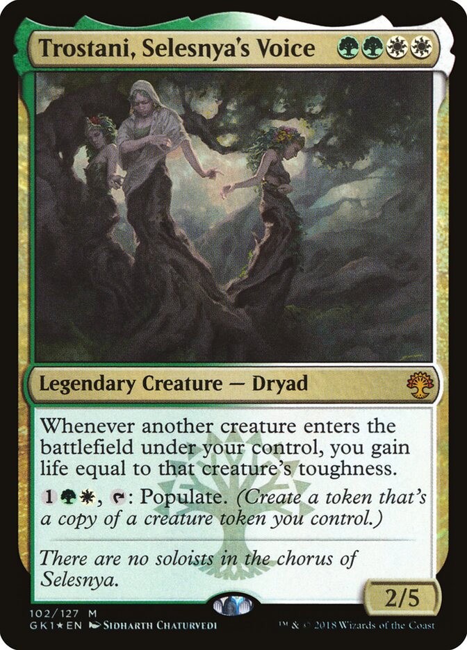 Trostani, Voz dos Selesnya / Trostani, Selesnya's Voice - Magic: The Gathering - MoxLand