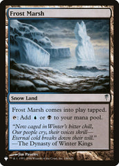 Pântano do Gelo / Frost Marsh - Magic: The Gathering - MoxLand