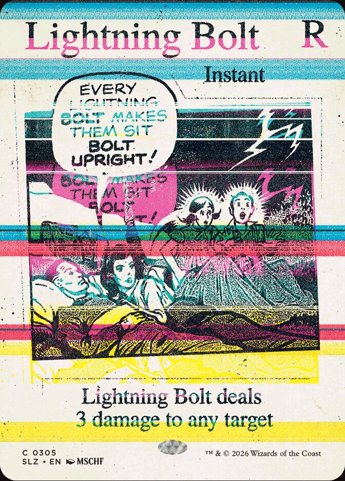 Raio / Lightning Bolt - Magic: The Gathering - MoxLand