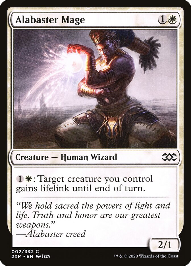 Mago Alabastro / Alabaster Mage - Magic: The Gathering - MoxLand