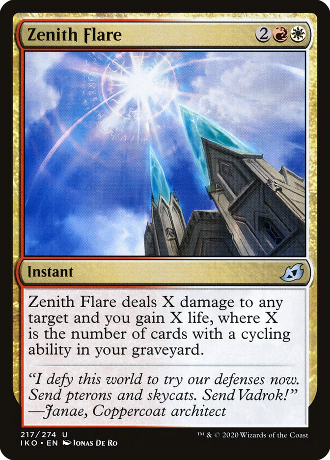 Erupção do Zênite / Zenith Flare - Magic: The Gathering - MoxLand