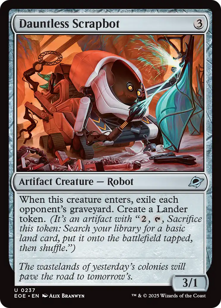 Sucatabot Ousado / Dauntless Scrapbot - Magic: The Gathering - MoxLand