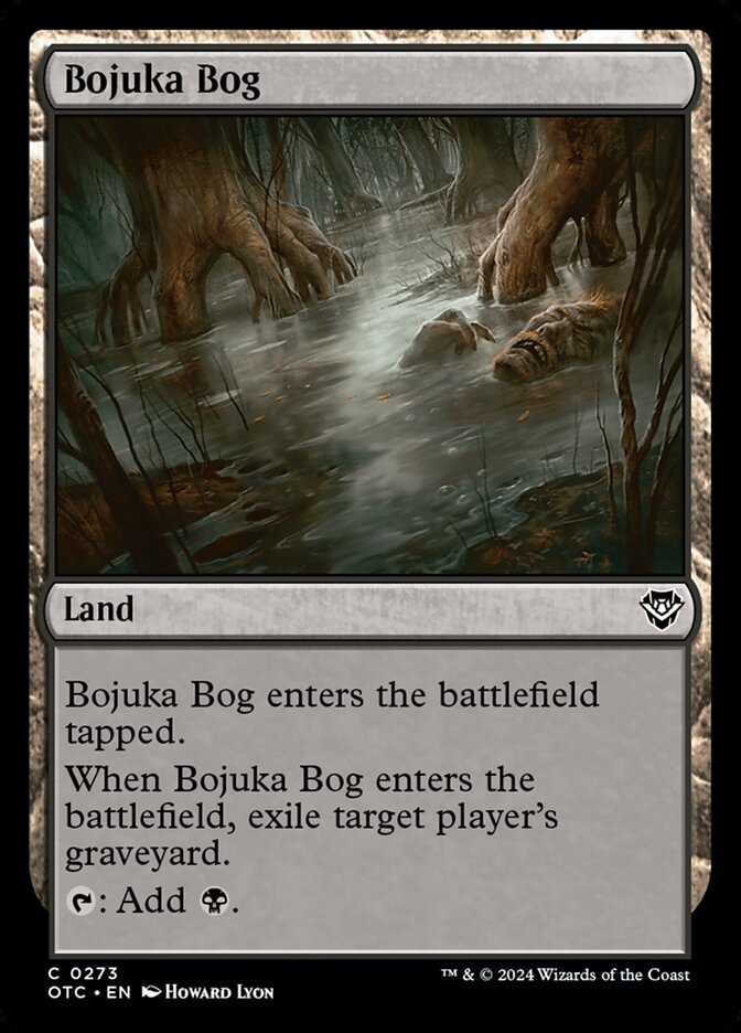 Pântano de Bojuka / Bojuka Bog - Magic: The Gathering - MoxLand