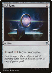 Anel Solar / Sol Ring - Magic: The Gathering - MoxLand
