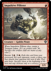 Gatuno Impulsivo / Impulsive Pilferer - Magic: The Gathering - MoxLand
