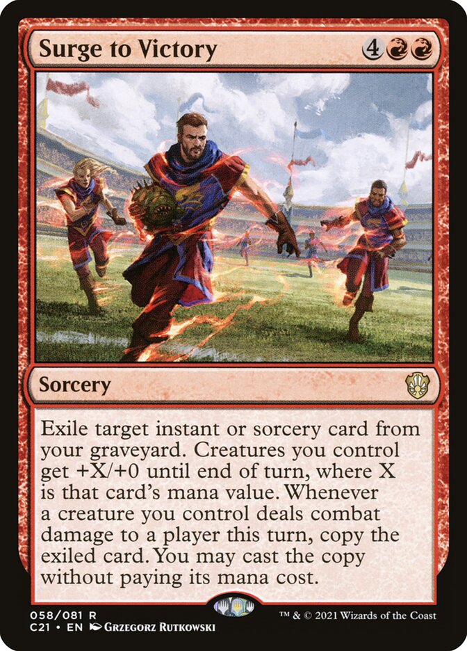 Ímpeto para a Vitória / Surge to Victory - Magic: The Gathering - MoxLand