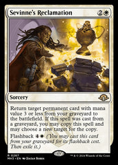 Reivindicação de Sevinne / Sevinne's Reclamation - Magic: The Gathering - MoxLand