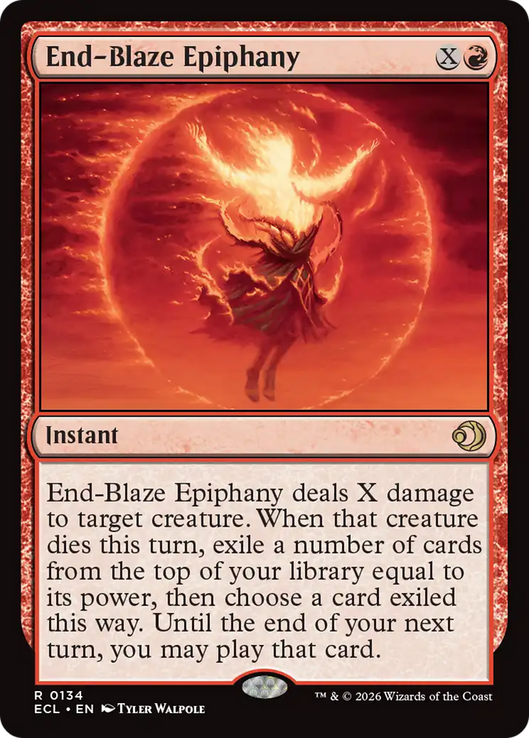 Epifania da Chama Derradeira / End-Blaze Epiphany - Magic: The Gathering - MoxLand