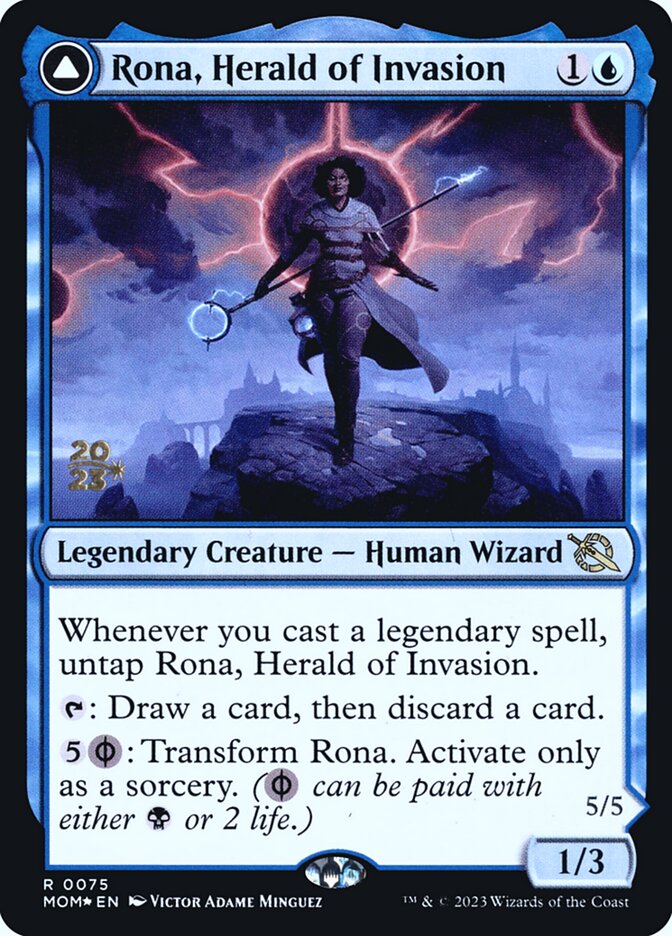 Rona, Arauta da Invasão / Rona, Herald of Invasion - Magic: The Gathering - MoxLand