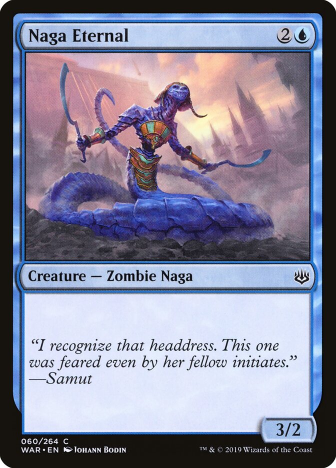Eterna Naga / Naga Eternal - Magic: The Gathering - MoxLand