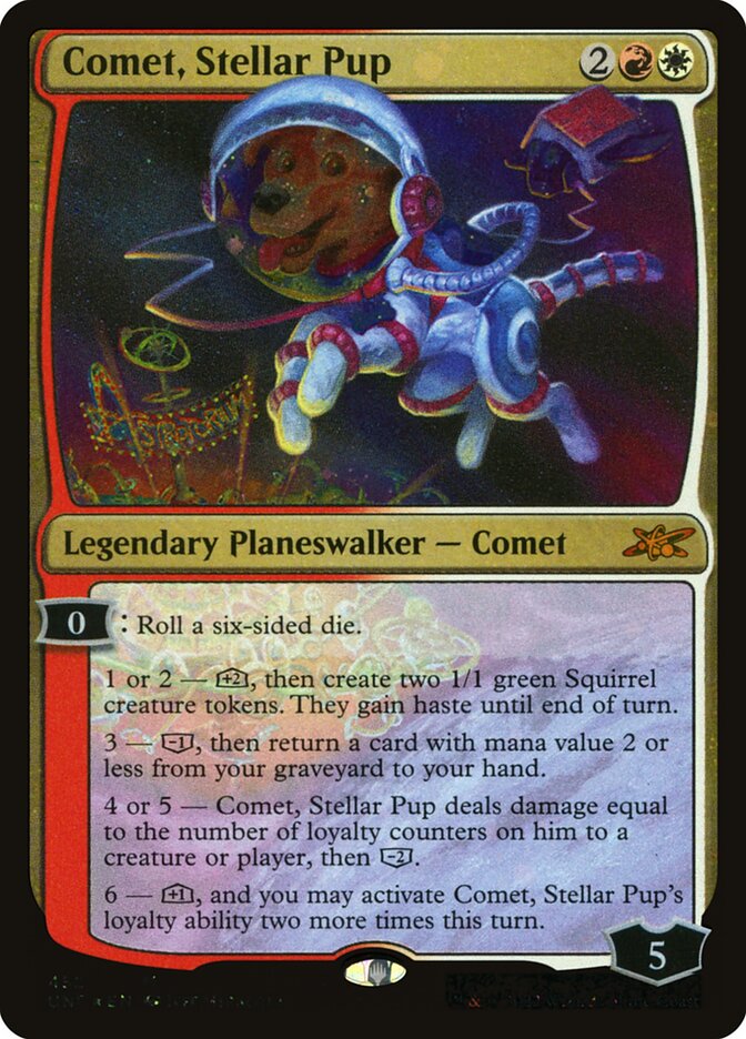 Comet, Stellar Pup - Magic: The Gathering - MoxLand