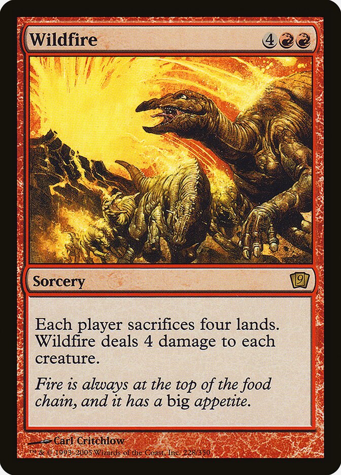 Fogo Grego / Wildfire - Magic: The Gathering - MoxLand