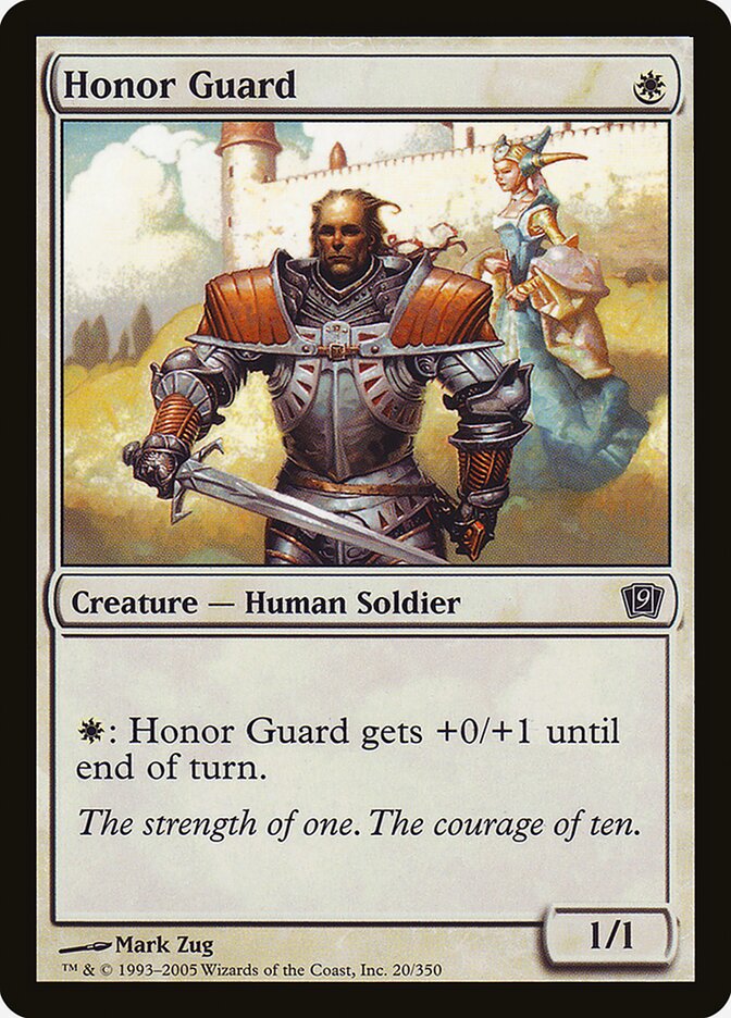 Guarda de Honra / Honor Guard - Magic: The Gathering - MoxLand