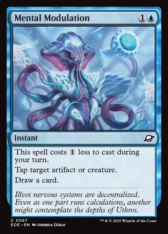 Modulação Mental / Mental Modulation - Magic: The Gathering - MoxLand