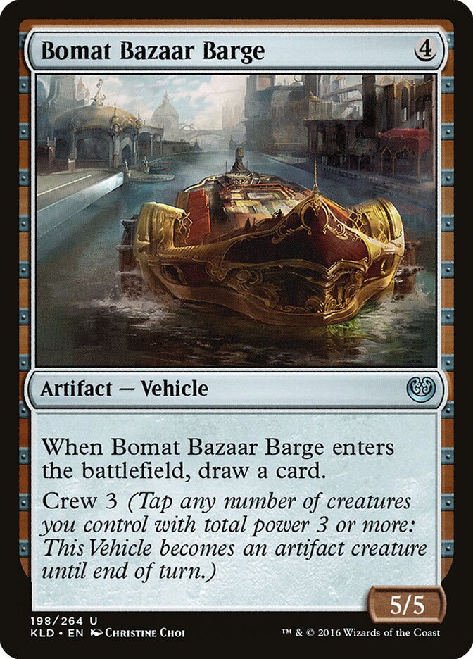 Barca do Bazar de Bomat / Bomat Bazaar Barge - Magic: The Gathering - MoxLand