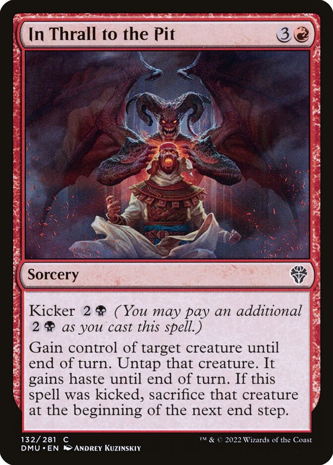 Servitude ao Abismo / In Thrall to the Pit - Magic: The Gathering - MoxLand