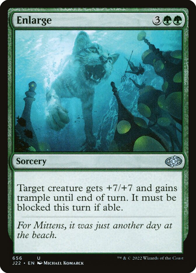 Aumentar / Enlarge - Magic: The Gathering - MoxLand