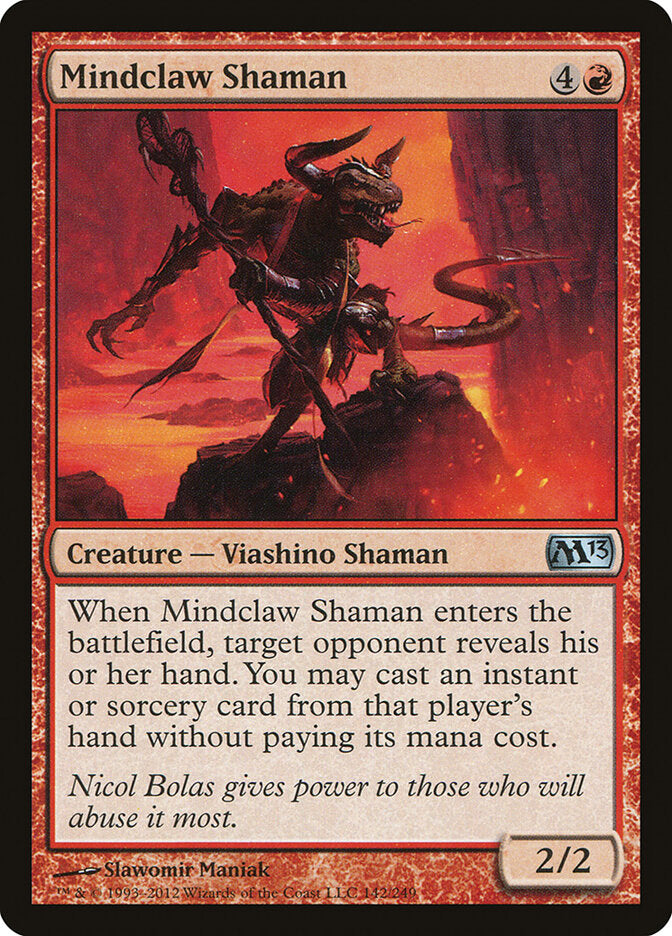 Xamã da Garra Mental / Mindclaw Shaman - Magic: The Gathering - MoxLand