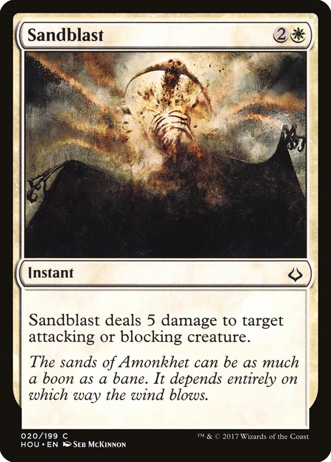 Rajada de Areia / Sandblast - Magic: The Gathering - MoxLand