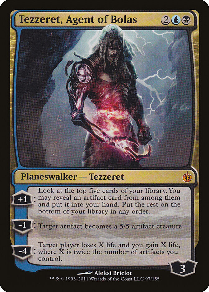 Tezzeret, Agente de Nicol Bolas / Tezzeret, Agent of Bolas - Magic: The Gathering - MoxLand