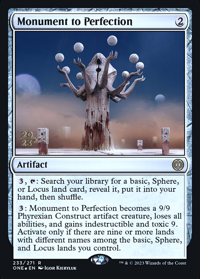 Monumento à Perfeição / Monument to Perfection - Magic: The Gathering - MoxLand