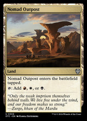 Posto Avançado Nômade / Nomad Outpost - Magic: The Gathering - MoxLand