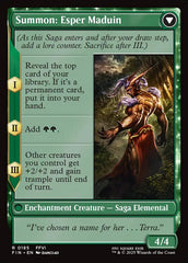 Interação com o Ésper / Esper Origins - Magic: The Gathering - MoxLand
