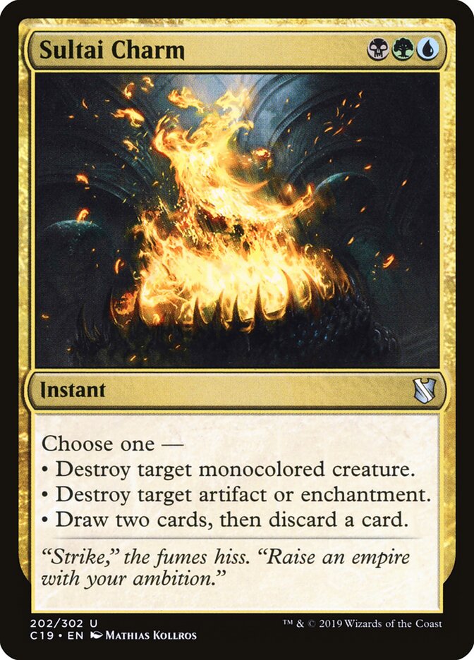 Amuleto Sultai / Sultai Charm - Magic: The Gathering - MoxLand