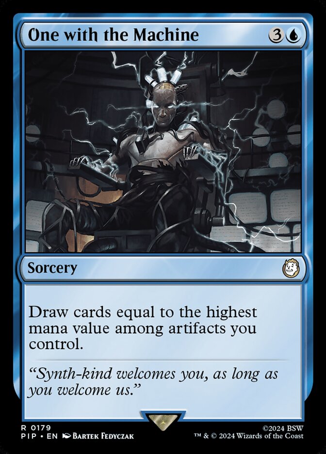 Uno com a Máquina / One with the Machine - Magic: The Gathering - MoxLand