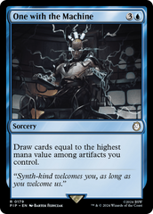 Uno com a Máquina / One with the Machine - Magic: The Gathering - MoxLand