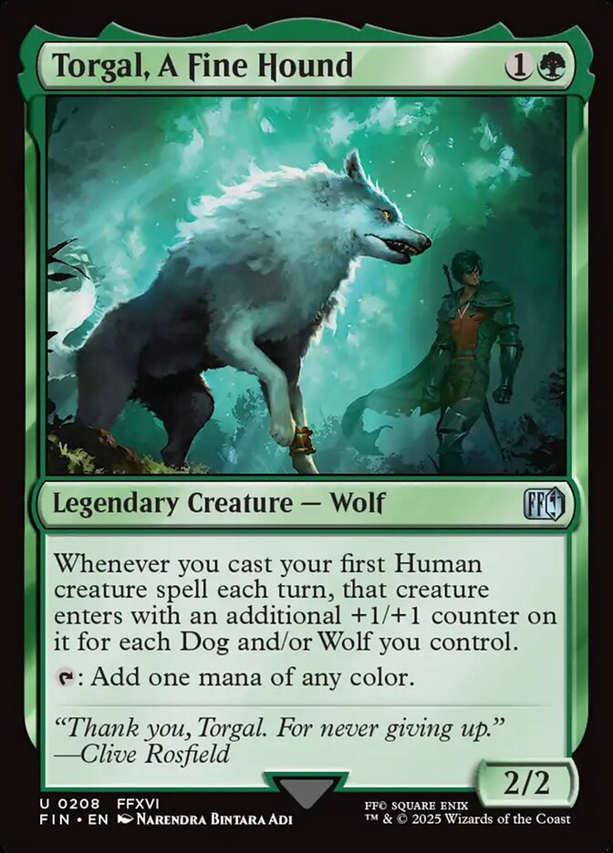 Torgal, um Ótimo Cão de Guarda / Torgal, A Fine Hound - Magic: The Gathering - MoxLand