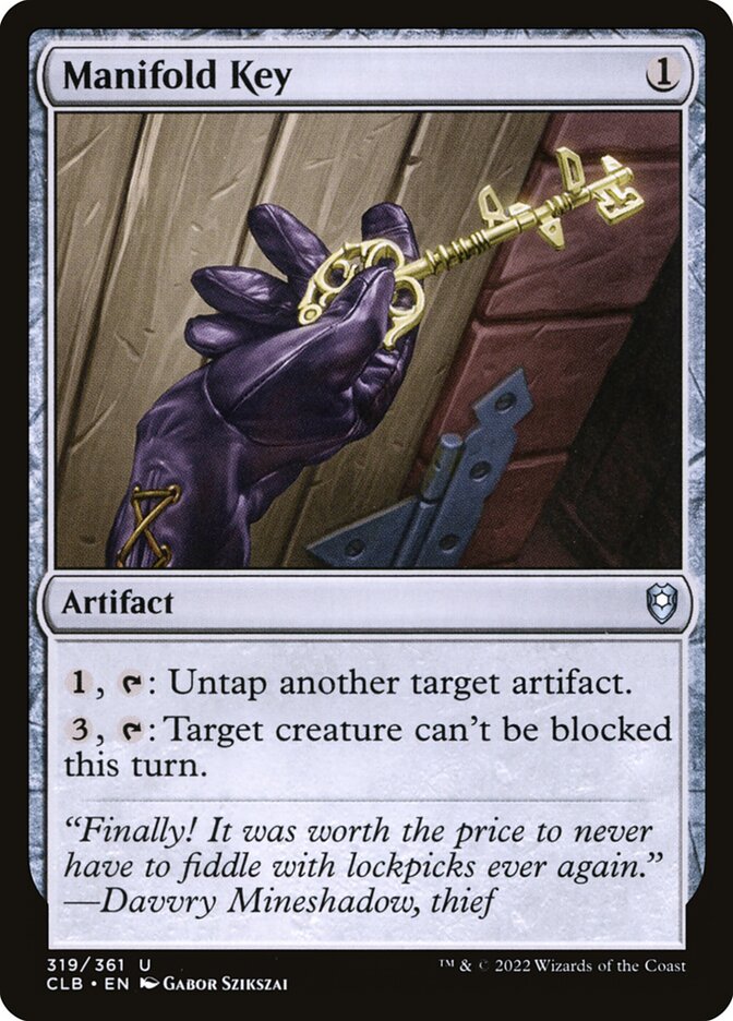 Chave Múltipla / Manifold Key - Magic: The Gathering - MoxLand
