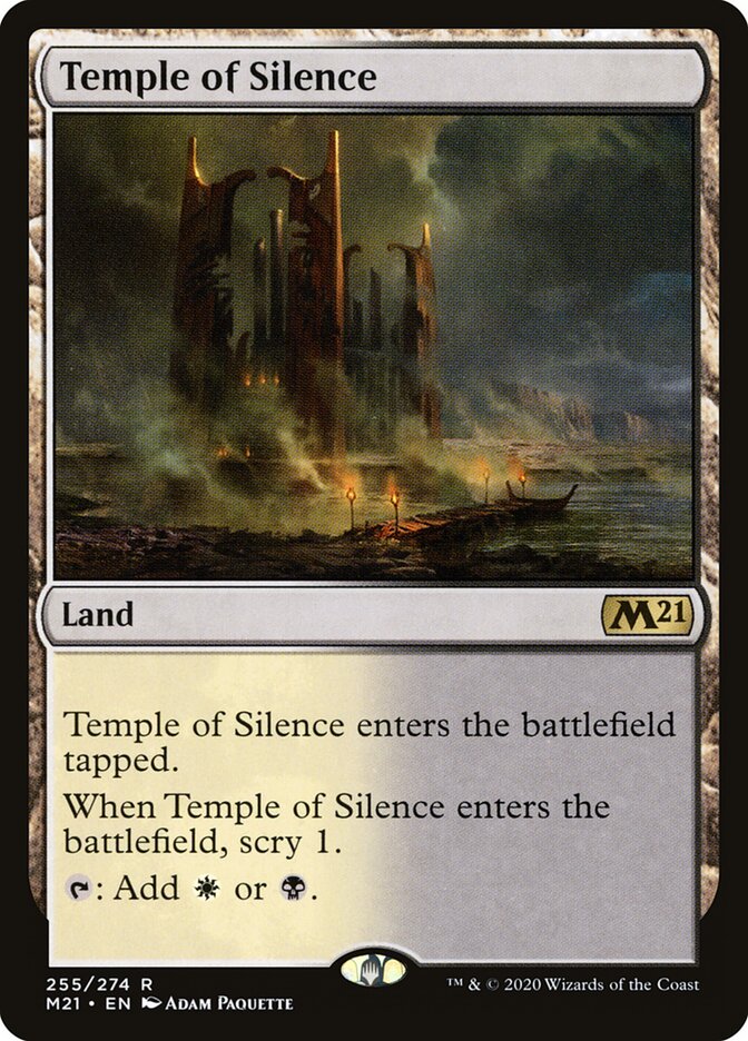 Templo do Silêncio / Temple of Silence - Magic: The Gathering - MoxLand
