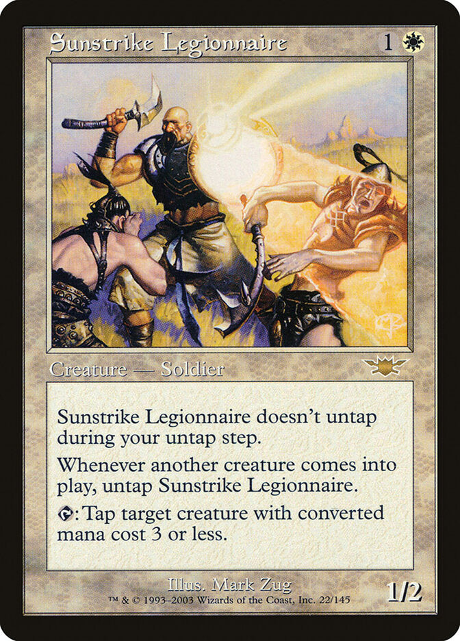 Legionário do Golpe Solar / Sunstrike Legionnaire - Magic: The Gathering - MoxLand